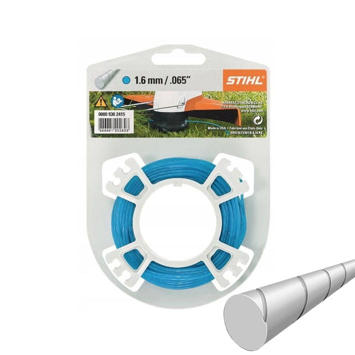 Żyłka tnąca okrągła cicha Stihl 1,6 mm x  19 m